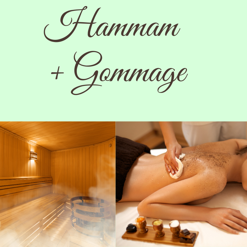 Hammam + gommage 63€